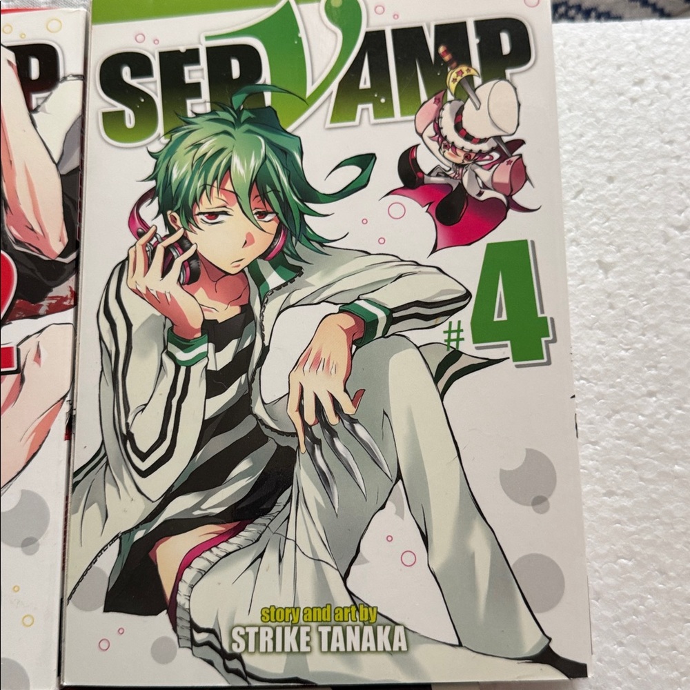 Manga Seraph of the End Volumes 2-5 Red Green Orange Covers - Picture 3 of 4